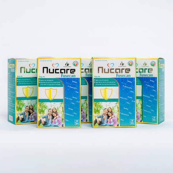 Fusecan NuCare tăng cường sức đề kháng lọ 30 viên nang cứng